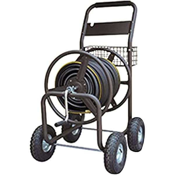 Garden Hose Reel Cart  230 Ft by 5/8 In