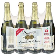 Sparkling Cider Grown Fresh Apples 4 Pack