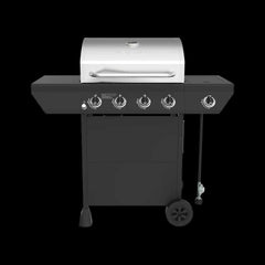 4-Burner Gas Grill with Side Burner