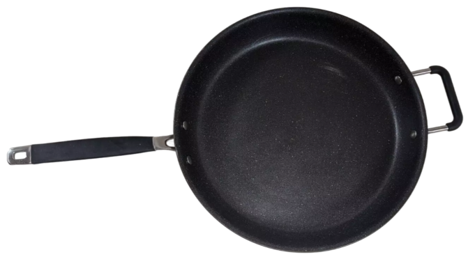 Non-stick Hard Anodized Jumbo Skillet 14IN