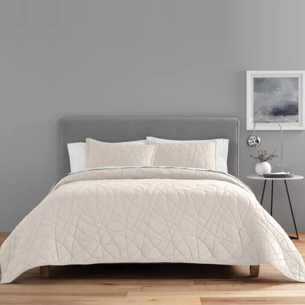 Voile Quilt Set Full/Queen  Size Moonbean