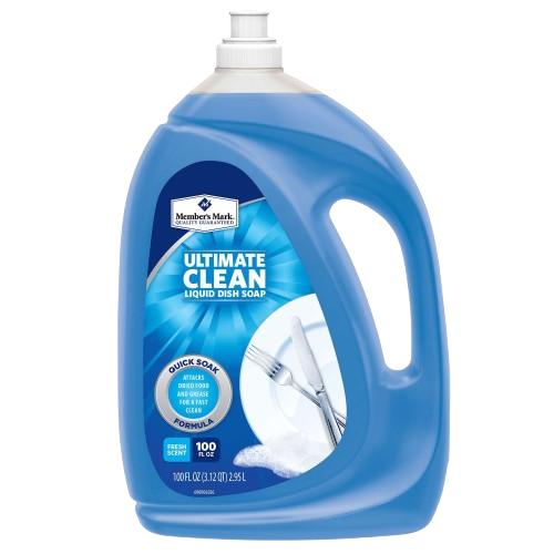 Liquid Dish Soap Ultimate Clean 2.95L