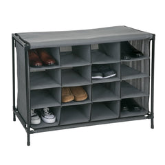 16 Compartment Shoe Organizer 84*35*61cm Style: 23200 Grey
