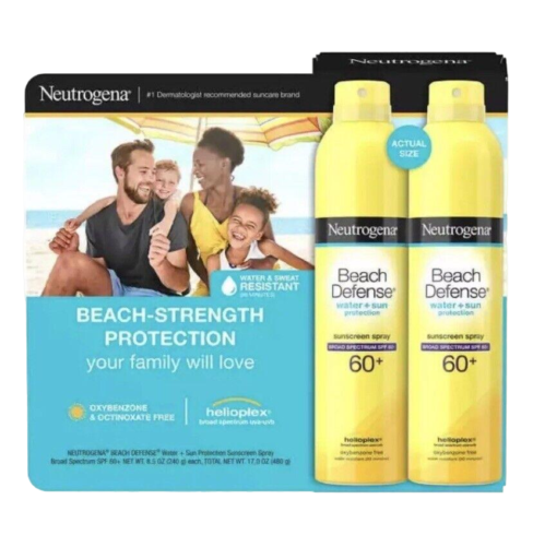 Beach Defense Sunscreen Spray Broad Spectrum SPF 60