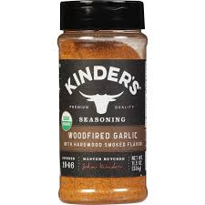 Kinder's Woodfired Garlic Seasoning with Hardwood Smoked Flavor