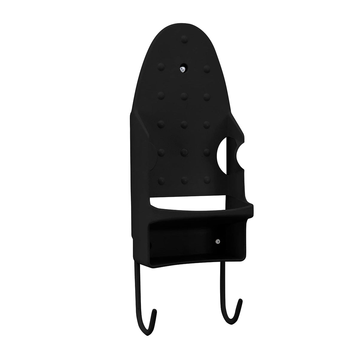 Wall Mount Iron & Ironing Board Organizer 14*11*31cm Style: W-84136-Black