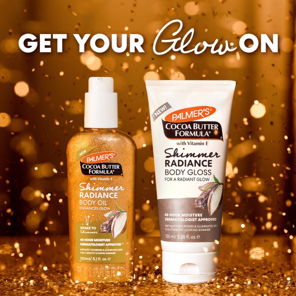 Cocoa Butter Formula® with Vitamin E, Shimmer Radiance Body Oil