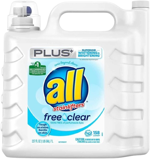 Plus+ Free Clear Detergent 7 Liters 158 Loads