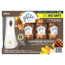 Glade Cashmere Woods  Freshner 527g