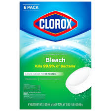 Clorox Automatic Toilet Bowl Cleaner Tablets with Bleach 6pk