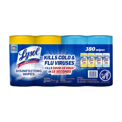 Disinfecting Wipes 380pc 4-Pack