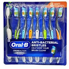 Anti- Bacterial Bristles Soft Pro Advanced 8pc