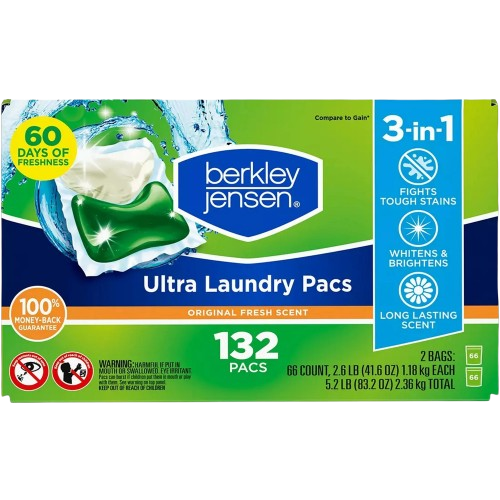 Ultra Laundry pacs Original Fresh Scent 132 pacs