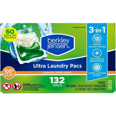 Ultra Laundry pacs Original Fresh Scent 132 pacs