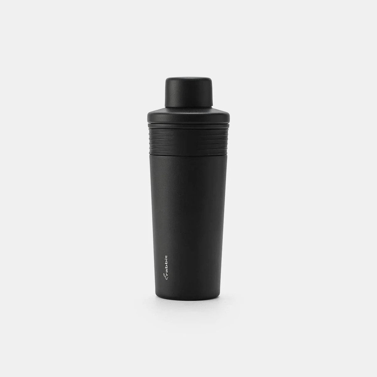 Black Cocktail Shaker 18Oz Stainless Steel