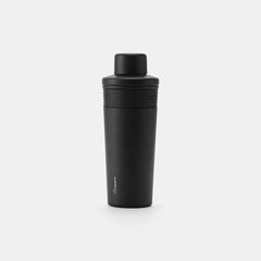 Black Cocktail Shaker 18Oz Stainless Steel