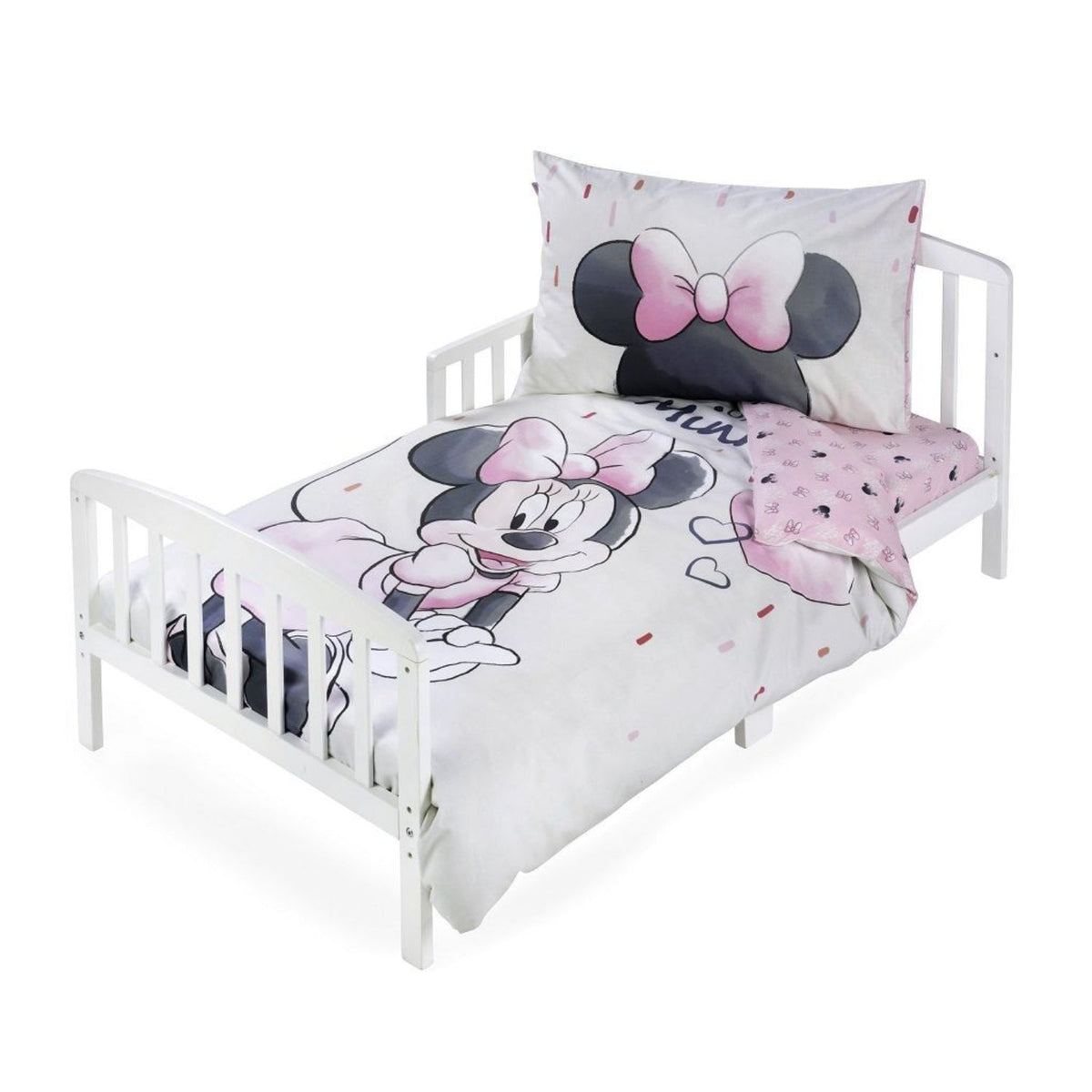 Disney Minnie Mouse Kids 3 Piece Bed Set Full/Queen Size ITM: 21BDBMDCSFQ