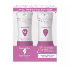 Simply Sensitive Cleansing Wash 2 Pack 444ml Each