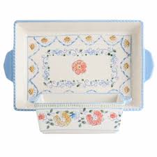 Stoneware Bakeware 2 Pieces Anaya