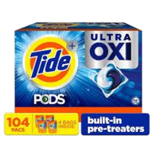 Ultra OXI Detergent 104 Pack 4 Bgas 723g Each