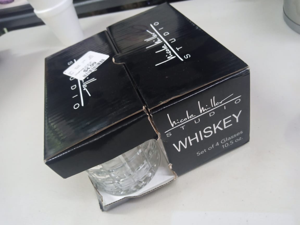 Whiskey Set of 4 Glasses 10.5oz