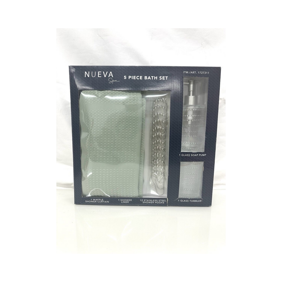5 Piece Bath Set Bridge Port Sage