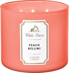 White Barn Peach Bellini scented candle 411g