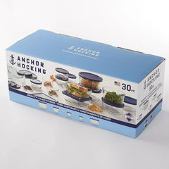 30pc Snugfit Glass Storage