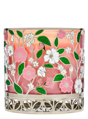 Spring Floral Toss Large 3-Wick Candle Holder Sleeve