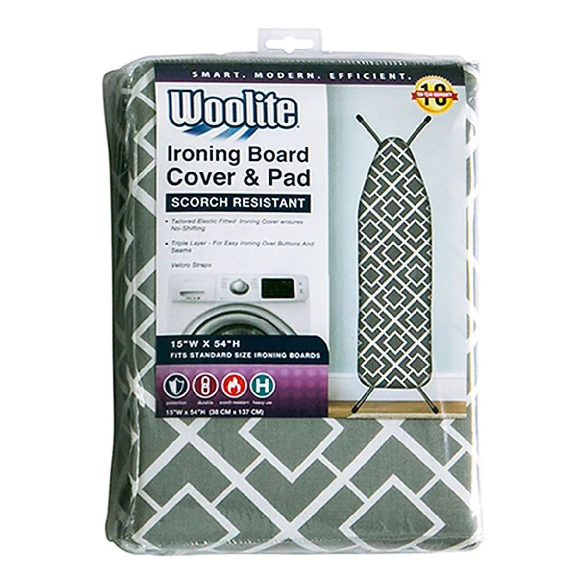 Ironing Board Cover & Pad 38*137 cm Style: W-82455