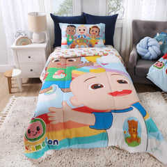Hobbie Bed In a Bag 4 Piece Set Twin Size