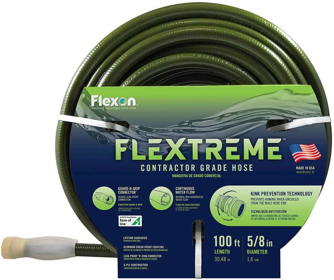 Flextreme Contractor Garden Hose 100 Ft  5/8 In