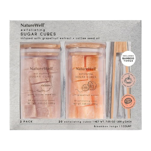 Exfoliating Sugar Cubes 2-Pack 200g Each