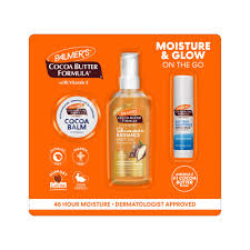 Cocoa Butter Formula with Vitamin E Moisture and Glow Set
