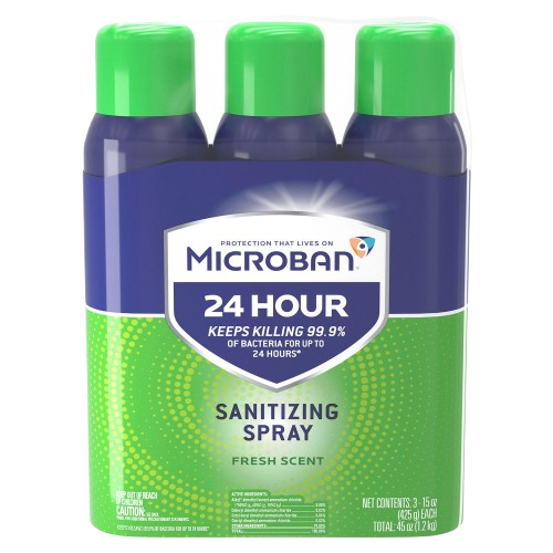 Sanitizing Spray Fresh Scent 3-Pack 425g Each