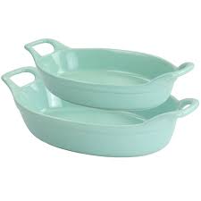 Stoneware 2 Piece Baker Set