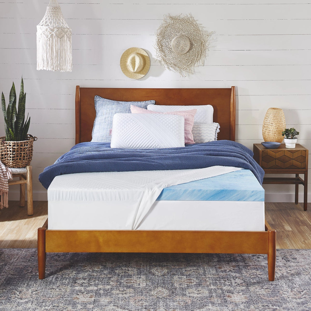 Evencor Gel Plus Memory Foam Mattress Topper Full Size ITM: 8816225