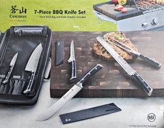 7 Piece BBQ Knife Set
