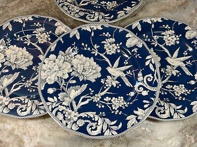 Adelaide Dark Blue Fine Porcelain Dinner Plate