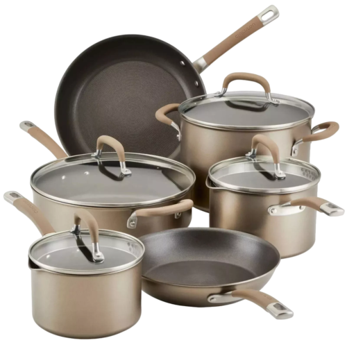 13 Piece Hard-anodized Cookware Set