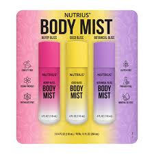 Body Mist 354ml Pack of 3 - Coco , Berry, & Botanical Bliss